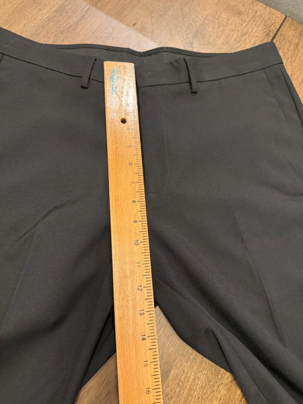 Kenneth Cole Kenneth Cole Men's Black Techni-Cole Slim Fit Dress Pants 34x32 Siz